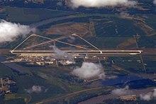 STJ ROSECRANS MEMORIAL AIRPORT FLIGHT CDG-IAH 777 F-GSQM (10316249825).jpg