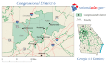 United States House of Representatives, Georgia District 6 map.png