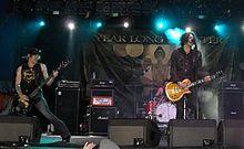 Year Long Disaster play Download Festival with Karma to Burn as the backing band.