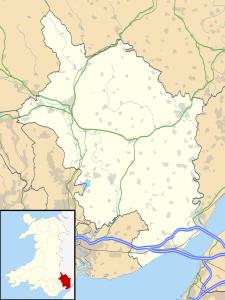 Nevill Hall Hospital is located in Monmouthshire
