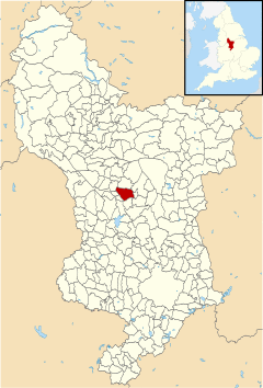 Derbyshire UK parish map highlighting Bonsall.svg