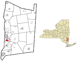 Location of Spackenkill, New York