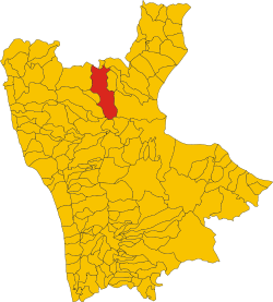 Castrovillari within the Province of Cosenza and Calabria