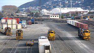 Main South Line Shunting yards Dunedin.jpg