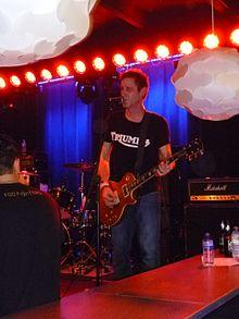 Franz Stahl live with Scream in 2012.