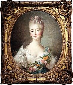 0 Versailles musée de l'Histoire de France - Portrait de la comtesse Du Barry en Flore - F-H Drouais (2).JPG