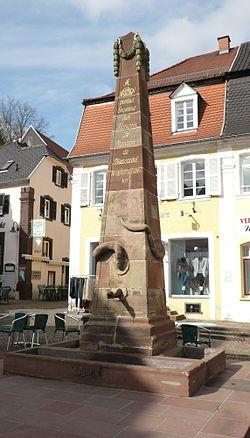 Napoleonsbrunnen (Napoleon's Fountain) Blieskastel