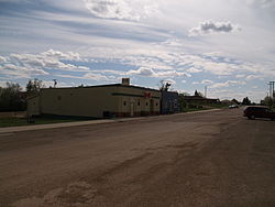 The Golva Bar and the Golva post office