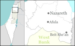 Mishmar HaEmek is located in Jezreel Valley region of Israel