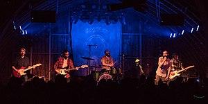 MewithoutYou performing in 2019