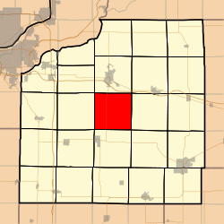 Location in Henry County