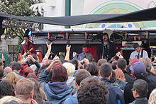 3 Feet Smaller performing at the Wurstelprater in 2012