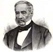 Philippe-Joseph Aubert de Gaspé, lithograph from a photograph taken in 1863-64