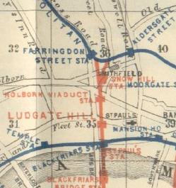 Extract of 1889 Railway Map Showing Ludgate Hill & Holborn Viaduct stations.png