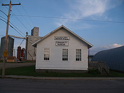The community museum in Manvel