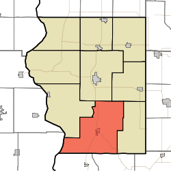 Location in Sullivan County