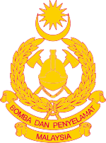 Logo of the Malaysian Fire and Rescue Department.svg