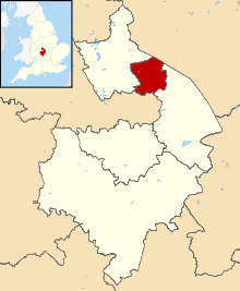 Shown within Warwickshire