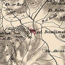 Historical map series for the area of al-Dawayima (1870s).jpg