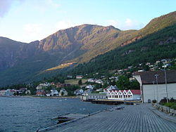 View of Aurlandsvangen