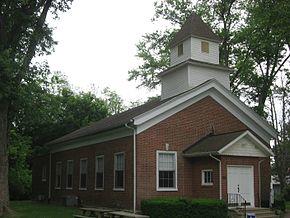 The Putnamville United Methodist Church, a historic place in Warren Township