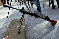 Deactivated DP-27SKh at ARMS & Hunting 2015.jpg