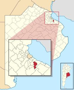 location of in Buenos Aires Province