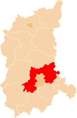 Location within the voivodeship