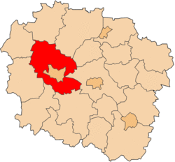 Location within the voivodeship