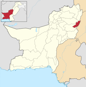 Map of Barkhan District