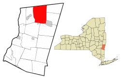 Location of Chatham, New York