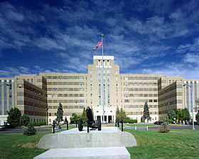 The Fitzsimons Army Medical Center in 1989