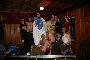 Faeries at Breitenbush gathering