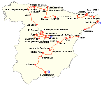 Overview of the stages