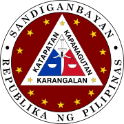 Sandiganbayan - Anti-Graft Court of the Philippines.svg
