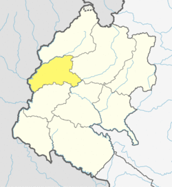 Location of Baitadi District