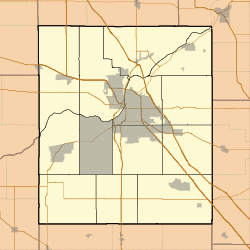 Lafayette station (Indiana) is located in Tippecanoe County, Indiana