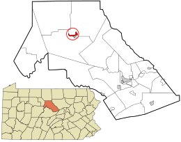 Location in Clinton County and the U.S. state of Pennsylvania.