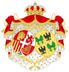 Coat of Arms of Maria Vittoria dal Pozzo as Queen Consort of Spain.svg