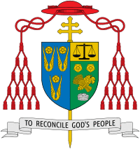 Coat of arms of Roger Michael Mahony.svg