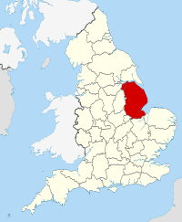Lincolnshire within England