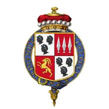 Shield of arms of Stratford Canning, 1st Viscount Stratford de Redcliffe, KG, GCB, PC.png