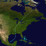1923 Atlantic tropical storm 8 track.png