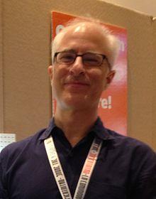 David Rudman Cookie Monster puppeteer at SXSW 2015 (cropped).jpg