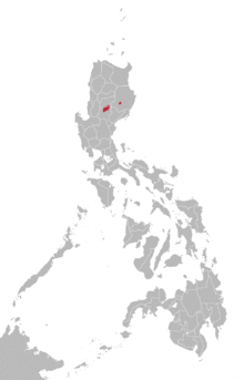 Gaddang language map.png
