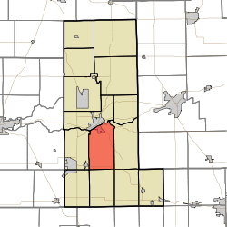 Location in Miami County