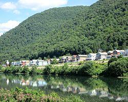 South Renovo and the West Branch Susquehanna River