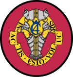 Emblem for the Danish Guard Hussar Regiment.svg