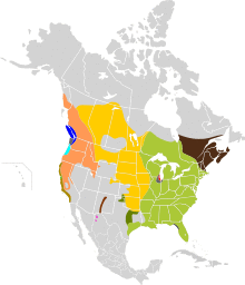 Thamnophis sirtalis map.svg