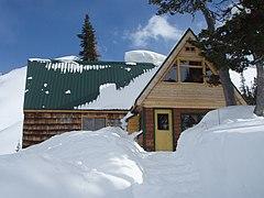 Fairy Meadow Hut from North.JPG